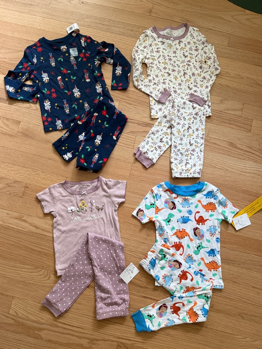 Long & Short Sleeve Pajama Sets - Old Navy, Miss Rachel, chickpea
